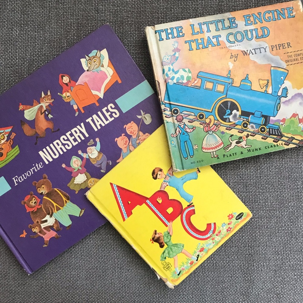 Vintage Nursery Books